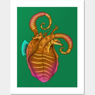 Caballito corazon Posters and Art